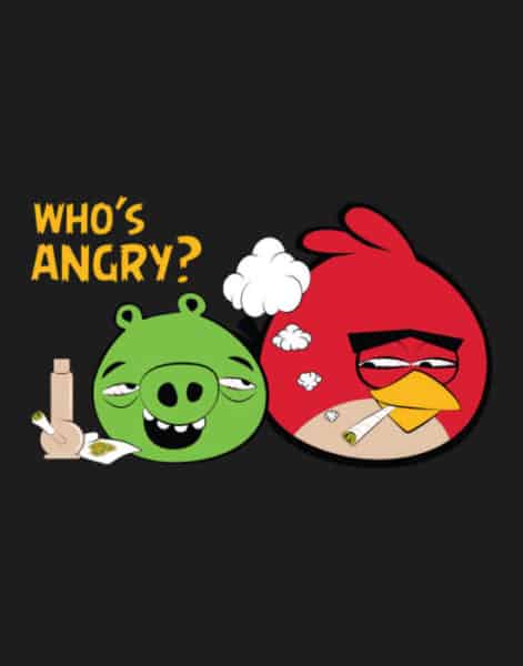 who's angry חולצת אנגרי בירדס
