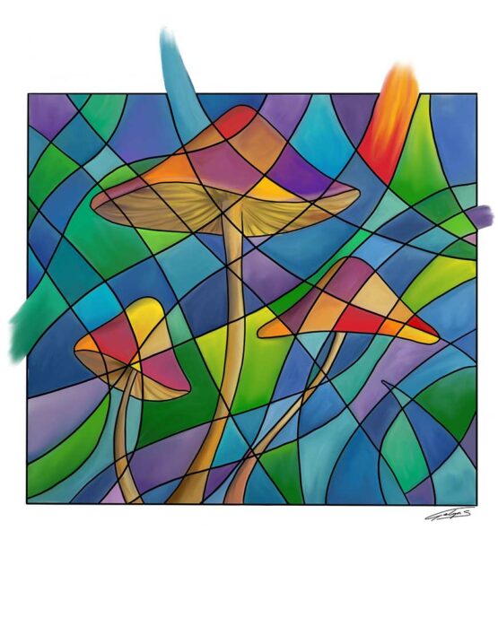 Geometric_mushrooms